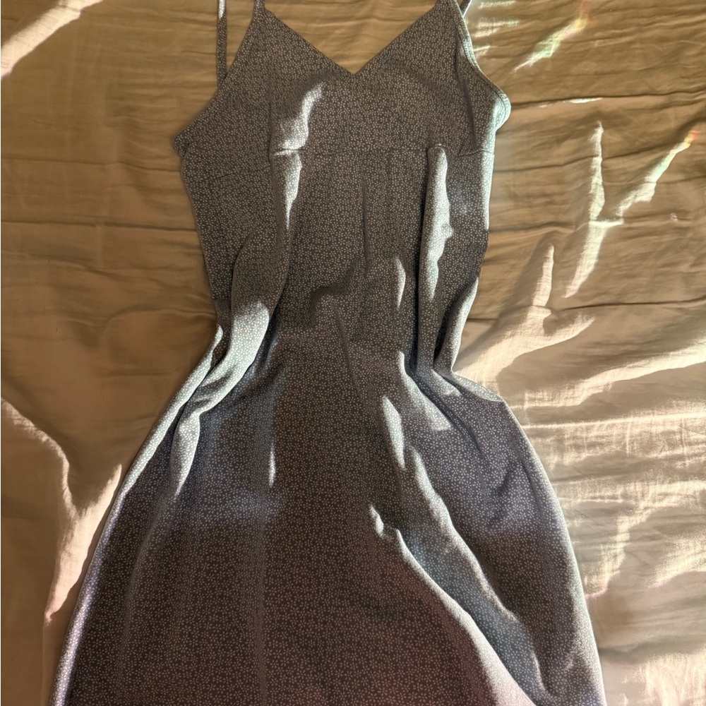 Brandy Melville White Flower Dress